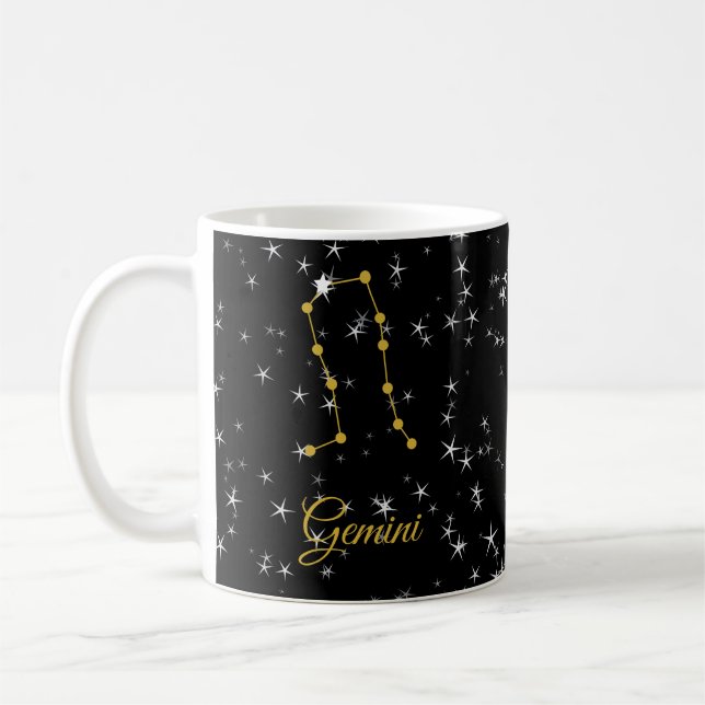Taza De Café Constelación de Gemini (Izquierda)