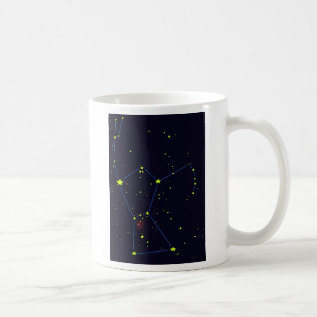 Taza De Café Constelación de Orion (Derecha)