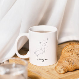 Taza De Café Constelación de Virgo Zodiac