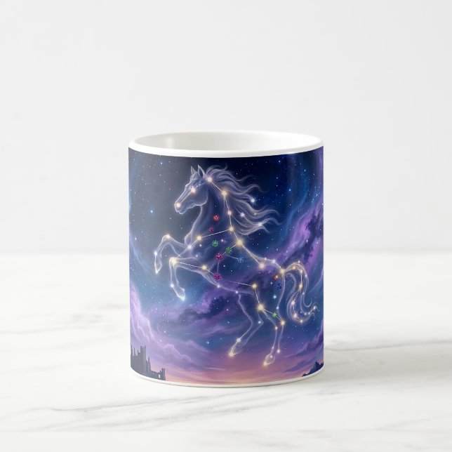Taza De Café Constelación del Valiente Corcel (Centro)
