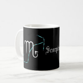 Taza De Café Constelación zodiaca Scorpio Café Mug