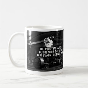 Taza De Café "Construcción de cuerpos" Formación Motivacional