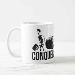 Taza De Café "Construcción de cuerpos" Motivación - Conquista