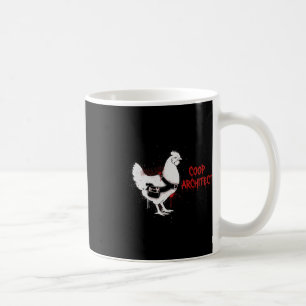 Taza De Café Constructor de gallineros para criadores de gallin