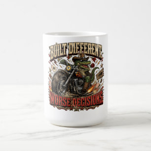 Taza De Café Construido Diferente Humor Vaquero de Peores Decis