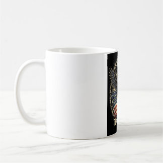 Taza De Café Construido Para Durar Texas Fuerte Águila Calva Am