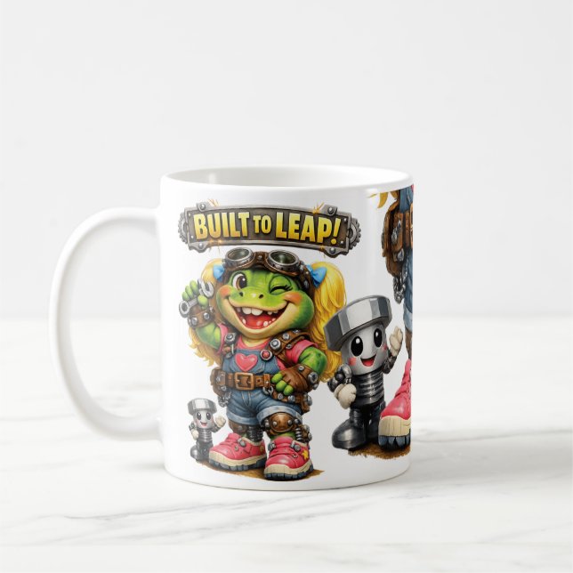 Taza De Café Construido para Saltar - Sra. Rana (Izquierda)