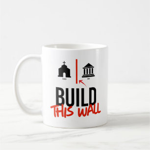 Taza De Café Construir esta pared