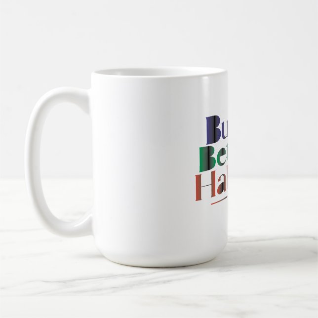 Taza De Café Construir Mejores Hábitos (Izquierda)