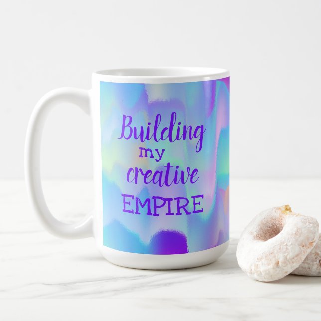 Taza De Café Construir mi micrófono creativo (Con donut)