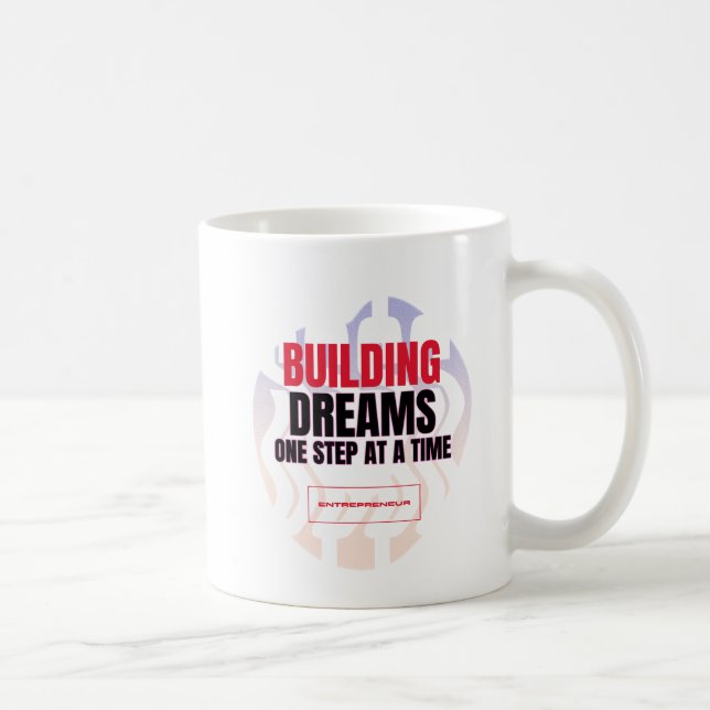 Taza De Café Construir sueños (Derecha)