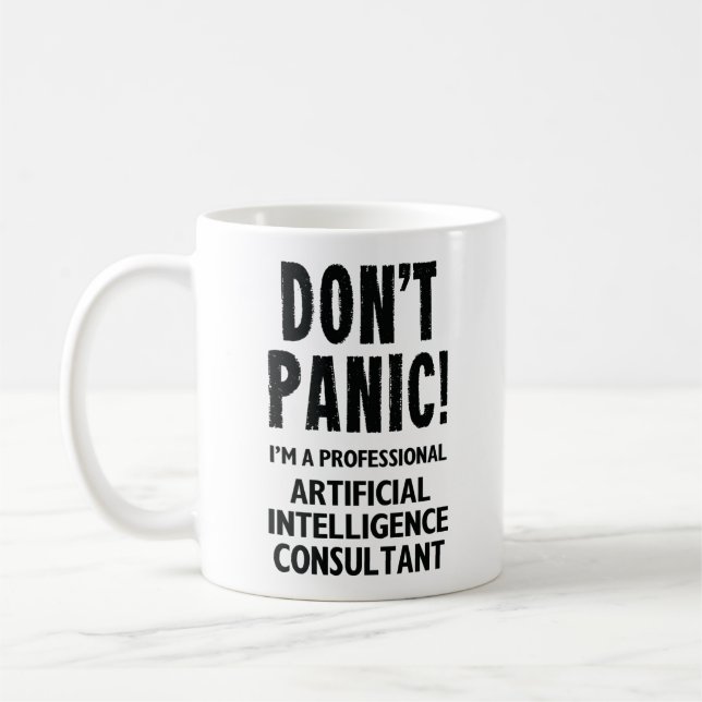 Taza De Café Consultor de inteligencia artificial (Izquierda)