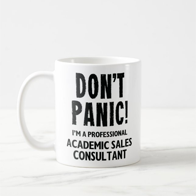 Taza De Café Consultor de ventas académicas (Izquierda)