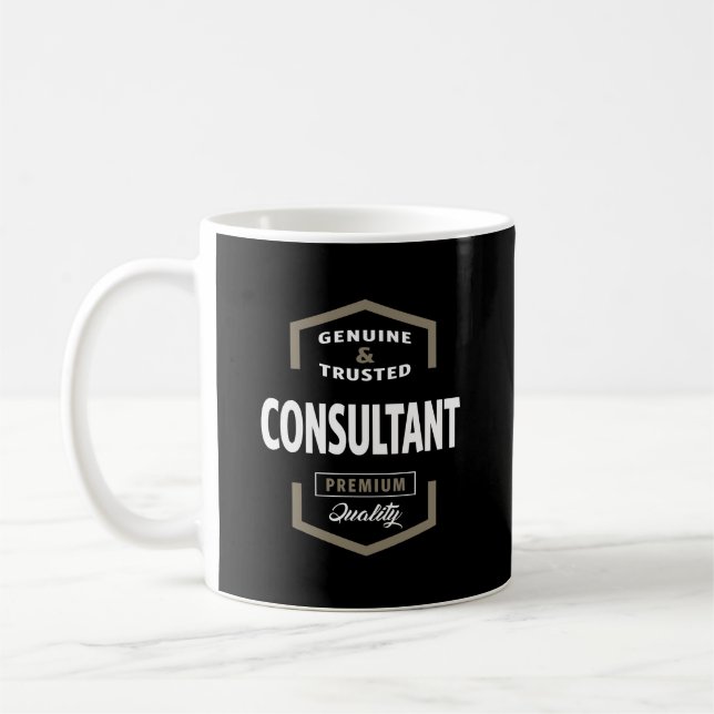 Taza De Café Consultor | Ideas de regalo (Izquierda)