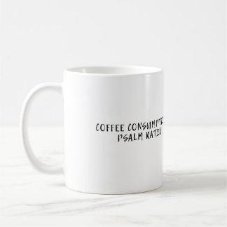Taza De Café Consumo del café: Coeficiente del salmo