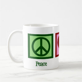 Taza De Café Contabilidad de amor de paz