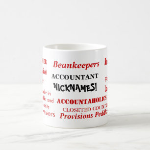 Taza De Café Contable Nicknames Mug