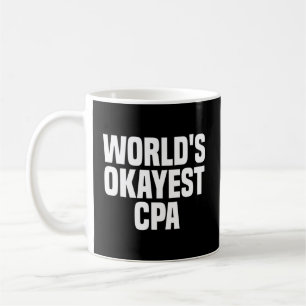 Taza De Café Contador Público Certificado Por La Cpa Más Okayer