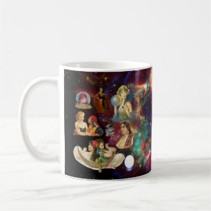 Taza De Café Contadores de fortuna Psicóticos Gitanos Arte de 