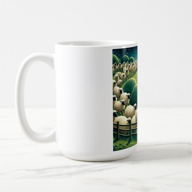 Taza De Café Contando Ovejas (Izquierda)