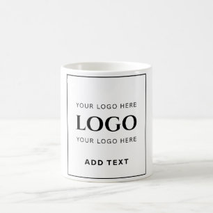 Taza De Café Contemporáneo, aerodinámico, elegante y editable