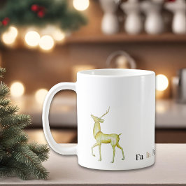 Taza De Café Contemporáneo Moderno Minimalista Reno 