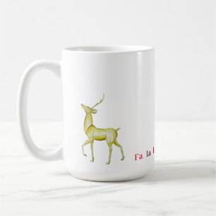Taza De Café Contemporáneo Moderno Minimalista Reno 