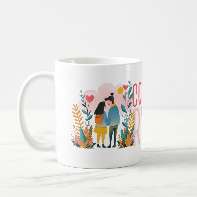 Taza De Café Contemporary Romance Genre Lovers (Izquierda)