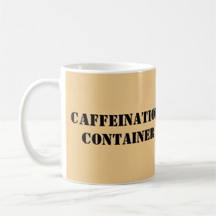 Taza De Café Contenedor de cafeína 