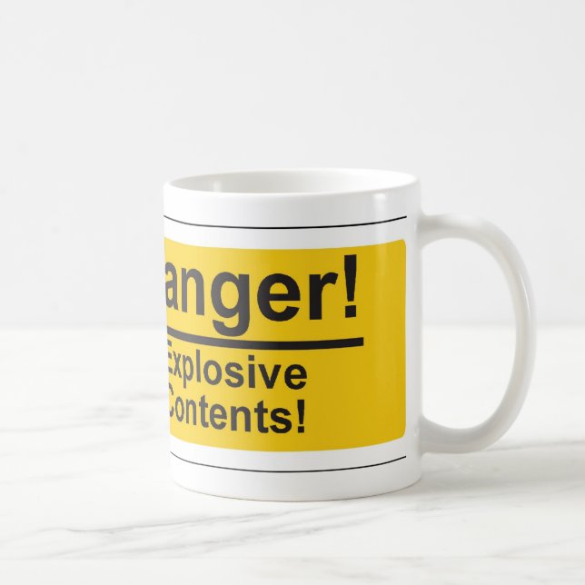 Taza De Café Contenido de Exposive (Derecha)