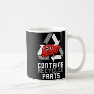 Taza De Café Contiene piezas recicladas Sobreviviente de traspl