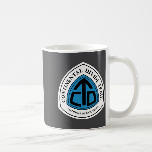 Taza De Café Continental Divide Trail Sign Usa _1  (Derecha)