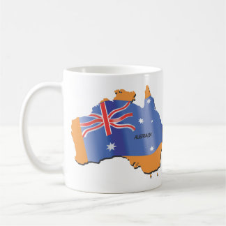 Taza De Café Continente de Australia