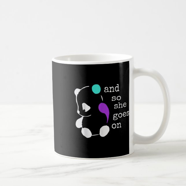 Taza De Café Continúa: El obsequio de semicolón para prevenir e (Derecha)