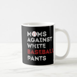 Taza De Café Contra Los Pantalones De Béisbol Blancos, La Diver