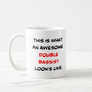 Taza De Café contrabajista, increíble