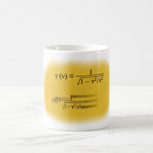 Taza De Café Contracción de Lorentz (Centro)