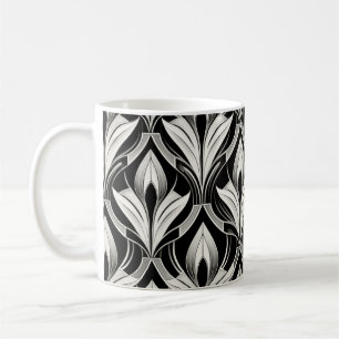 Taza De Café Contraste blanco y negro