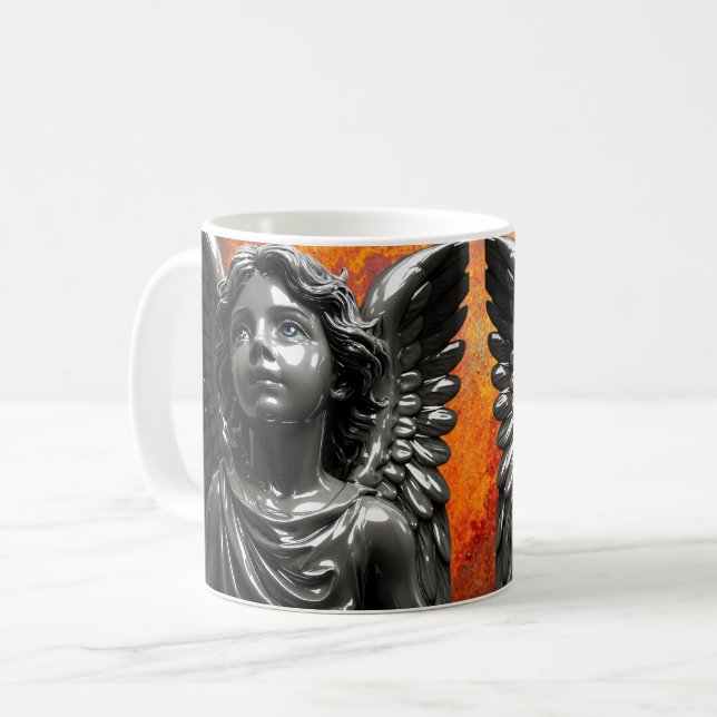 Taza De Café Contraste Obsidian Seraph (Anverso izquierdo)