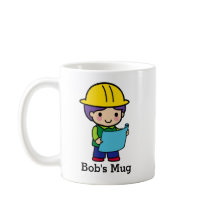 Contratista de arquitectos con sombrero duro amari