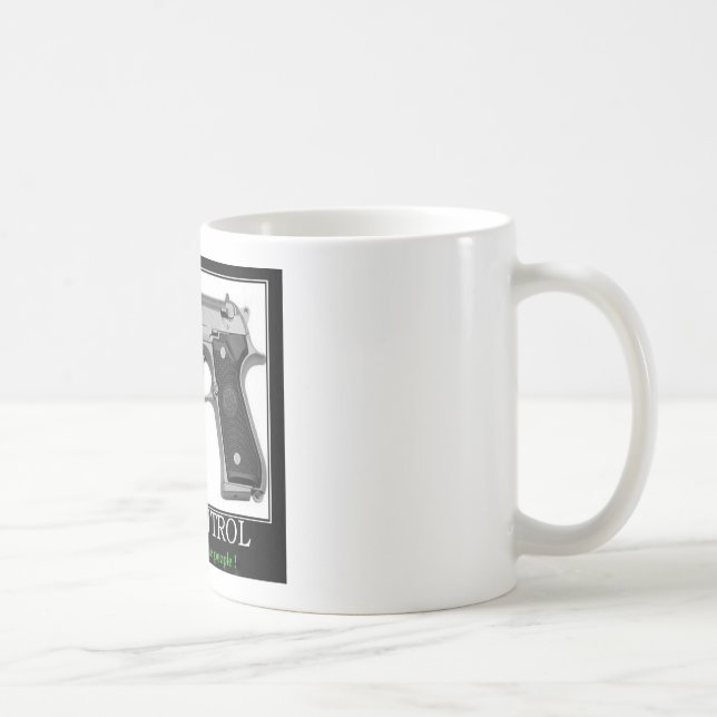 Taza De Café Control de armas (Derecha)
