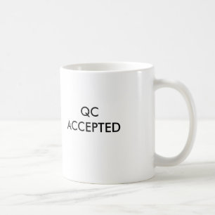 TAZA DE CAFÉ CONTROL DE CALIDAD ACEPTADO