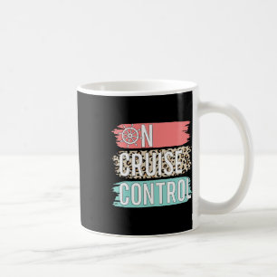 Taza De Café Control De Las Vacaciones Veraniegas Graciosas Del