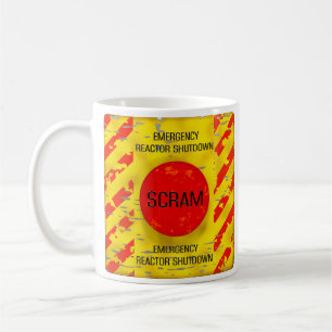Taza De Café Control SCRAM, cierre de emergencia de reactores n