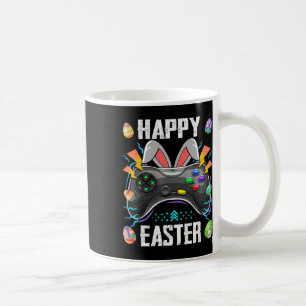 Taza De Café Controlador Con Bunny Ears Funny Easter Video Game