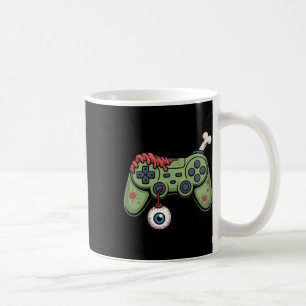 Taza De Café Controlador de jugador zombie con Eyell y G de Hal