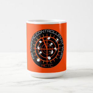 Taza De Café Controlador de tráfico aéreo