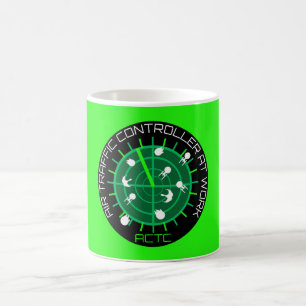 Taza De Café Controlador de tráfico aéreo
