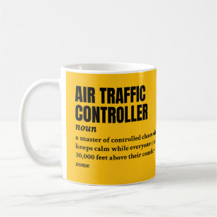 Taza De Café Controlador de tráfico aéreo - Café divertido