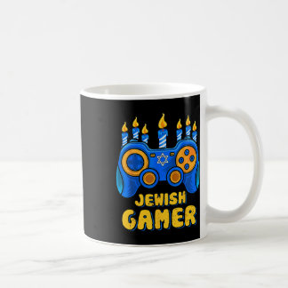 Taza De Café Controlador de videojuego judío de Hanukkah Gamer 